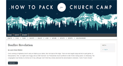 Desktop Screenshot of howtopackforchurchcamp.com